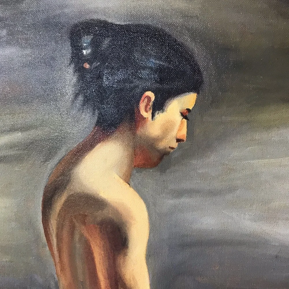 Original oil painting on canvas